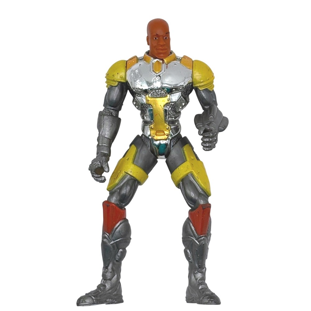 Vtg 1997 Kenner DC Comics Steel Action Figure Shaquille O'Neal John Henry 5.5"